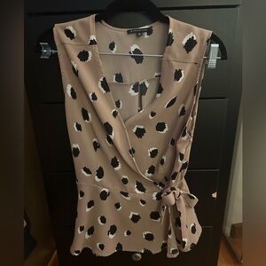 Business Casual Peplum Tank